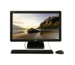 LG 22CV241 Chromebase All-In-One Desktop Computer, Intel Celeron, 2GB RAM, 16GB SSD, 21.5